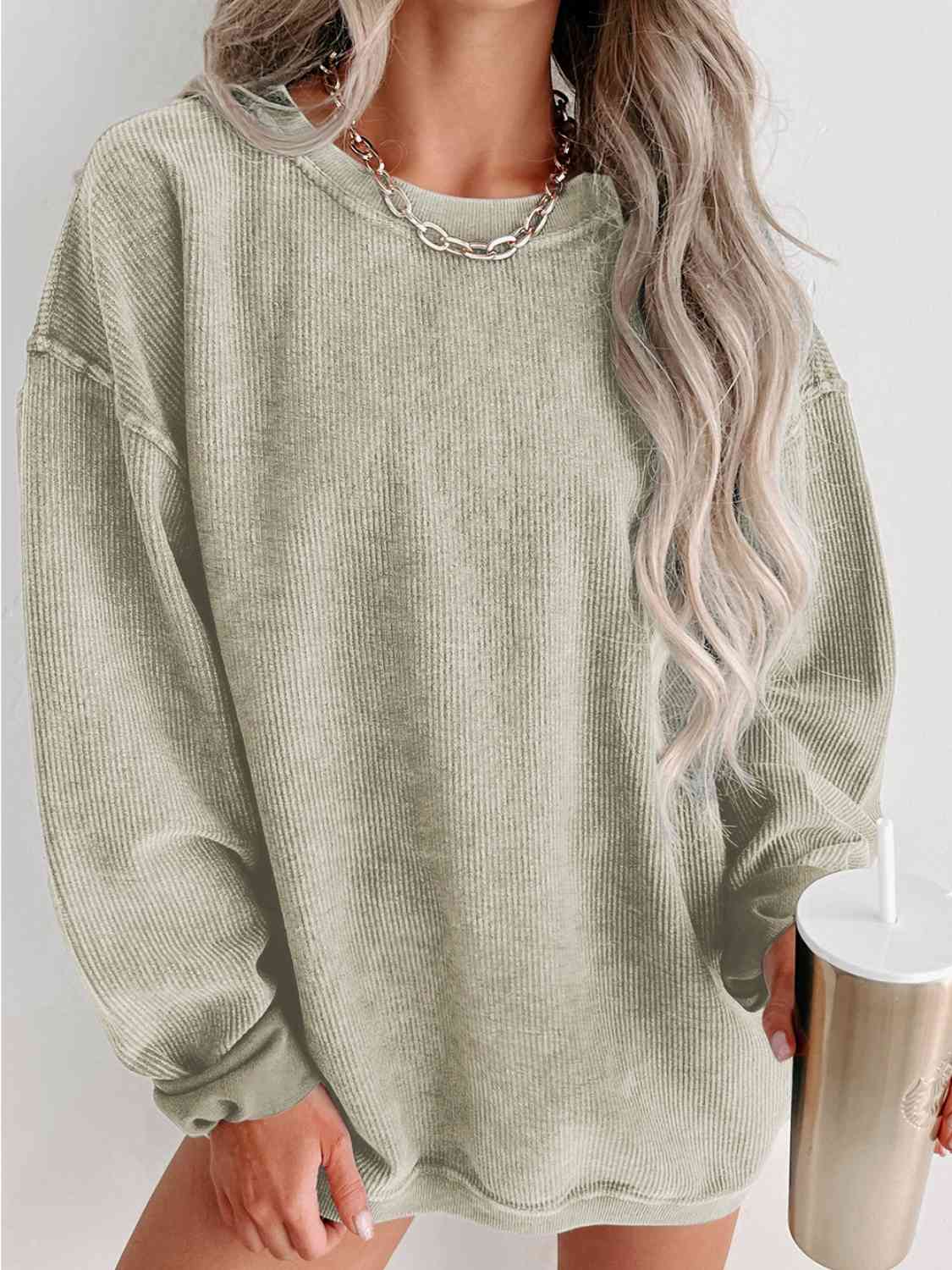 The Kristine Drop Shoulder Sweatshirt