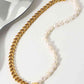 Dream Life Pearl Chunky Chain Necklace
