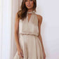 Halter Neck Sleeveless Romper
